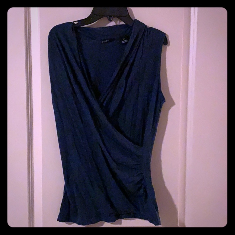 Press navy wrap tank